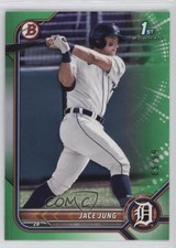 2022 Bowman Draft Green 65/99 Jace Jung #BD-15 0s55