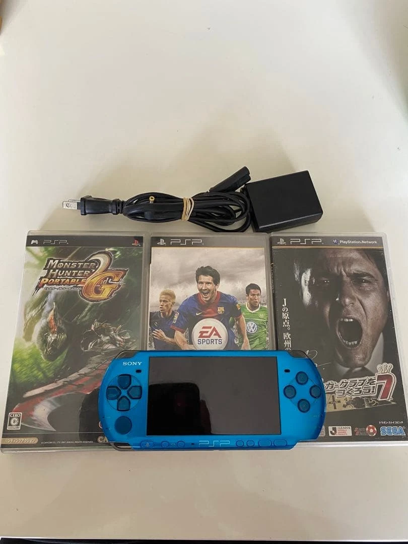 Sony PSP NTSC-J Blue Video Game Consoles for sale | eBay