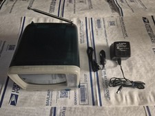 Vintage Translucent Green/Clear/Blue,Black & White Spectra Tv