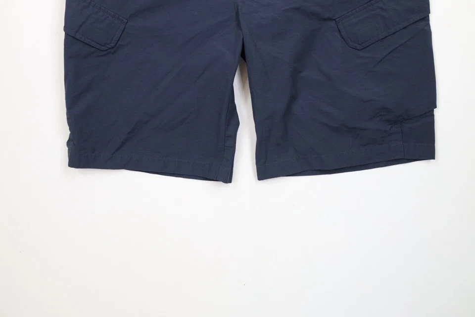 Pantalones Cortos de Carga Victorinox Para Hombres Talla 32 Forrados Desteñidos Aire Libre Senderismo Trekking Azul Foto 4 de 4