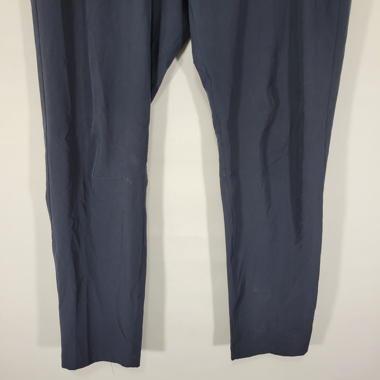 Fabletics Men's Polyester Pants Navy Blue Active … - image 7