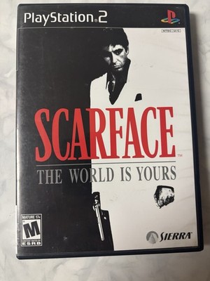 Scarface: The World Is Yours (PlayStation 2, PS2) Black Label - Case & Disc Only