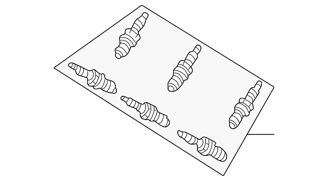 Genuine Land-Rover Spark Plug NLP100290L