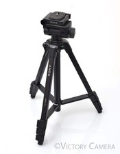 Sony VCT-60AV Camcorder Tripod w/ Remote  Quick Release Plate EXC 