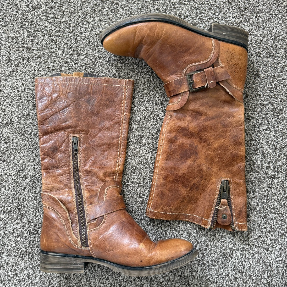 distressed boots products for sale | eBay
