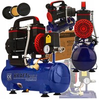 Kompressor 9L 1200W ÖLfrei Luftkompressor 8 Bar 155 L/Min KD2127