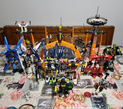   Lego EXO-FORCE Sentai Fortress Konvolut + Maschinen Set - BESCHREIBUNG LESEN
