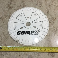 Vintage Comp Cams Advertising Camshaft Degree Wheel