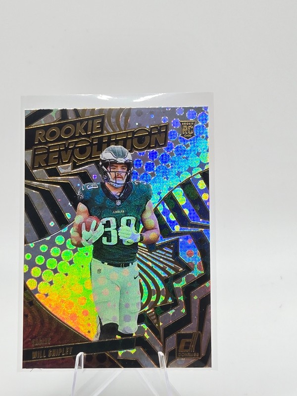 Will Shipley 2024 Donruss  Rookie Revolution  #21 Eagles (RC)