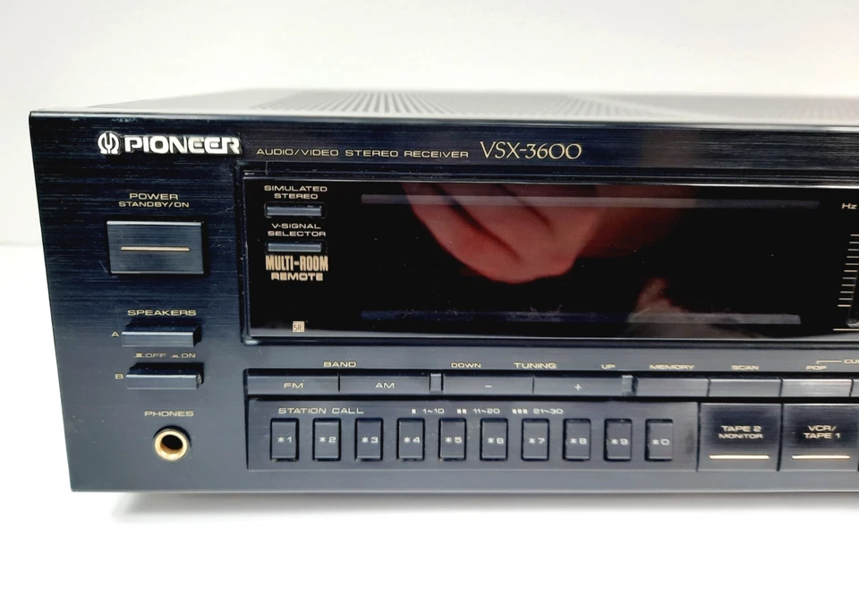 Vintage Pioneer VSX-3600 AV Stereo Receiver 7 Band EQ, No Remote, Tested Working - Image 2 of 4