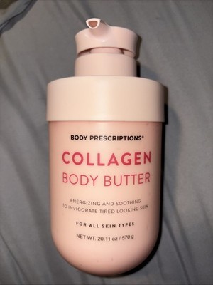 Body Prescriptions Collagen Body Butter 20.11 oz   Hydrating   Skin Cream   NEW