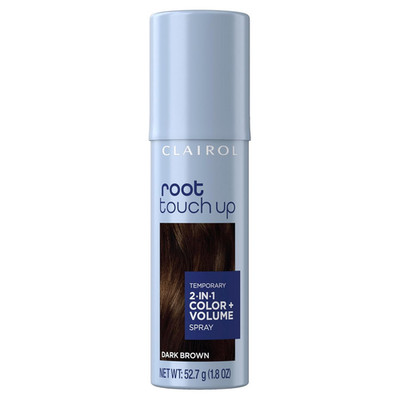 Clairol Root Touch-Up Spray Dark Brown   Color + Volume Temporary