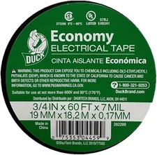 Economy Electrical Tape Black