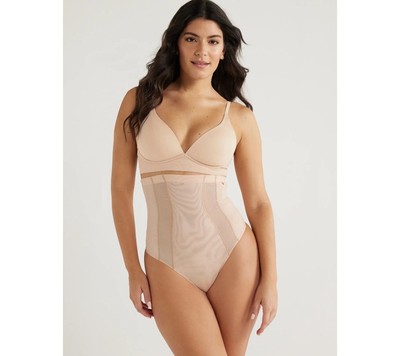 Sofia Intimates By Sofia Vergara Women's Firm Control High Waist Shaping Thong,M