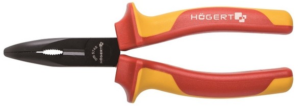 160Mm VerläNgerte Gebogene Zange FüR Elektriker 1000V Vde HT1P919-image