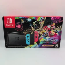 Nintendo Switch Mario Kart 8 Deluxe Bundle Console EMPTY DISPLAU BOX ONLY