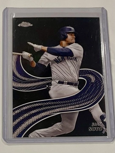 2024 Topps Chrome Juan Soto Black Strokes 10/10