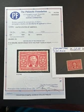 Scott #  324  MNH   2 sm. perf tears  2024 Scott Catalogue Value $ 60.00  (3749)