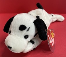 TY Beanie Baby - DOTTY the Dalmatian Dog (8.5 inch) - MWMTs Stuffed Animal Toy