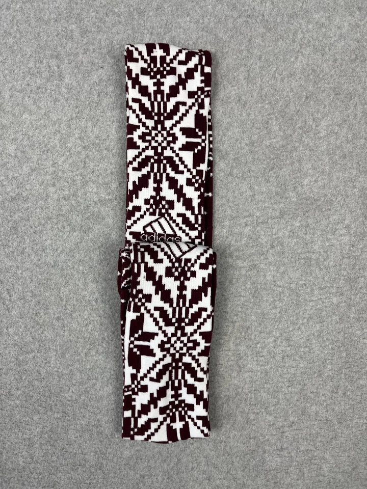 Calcetines de fútbol para mujer Missouri State University Bears granate Adidas estampado por todas partes Foto 4 de 4