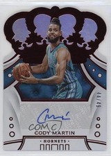 2019-20 Panini Crown Royale Rookies Red /49 Cody Martin #CR-CMT Auto 13c7