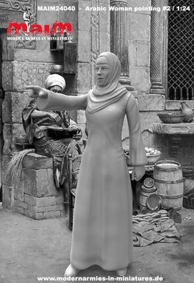 Arabic Woman pointing #2 / 1:24
