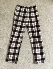 Wondershop Women's Plaid Flannel Pajama Pants XS White Gray Black Red