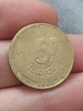 1988 Belgium 5 Francs - Beautiful Coin - T58