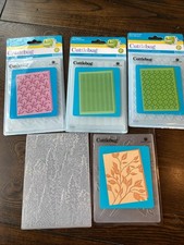 Cuttlebug Embossing Folders Lot Of 5