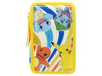 Pokemon Etui Gevuld 3 Vakken Toy NEU