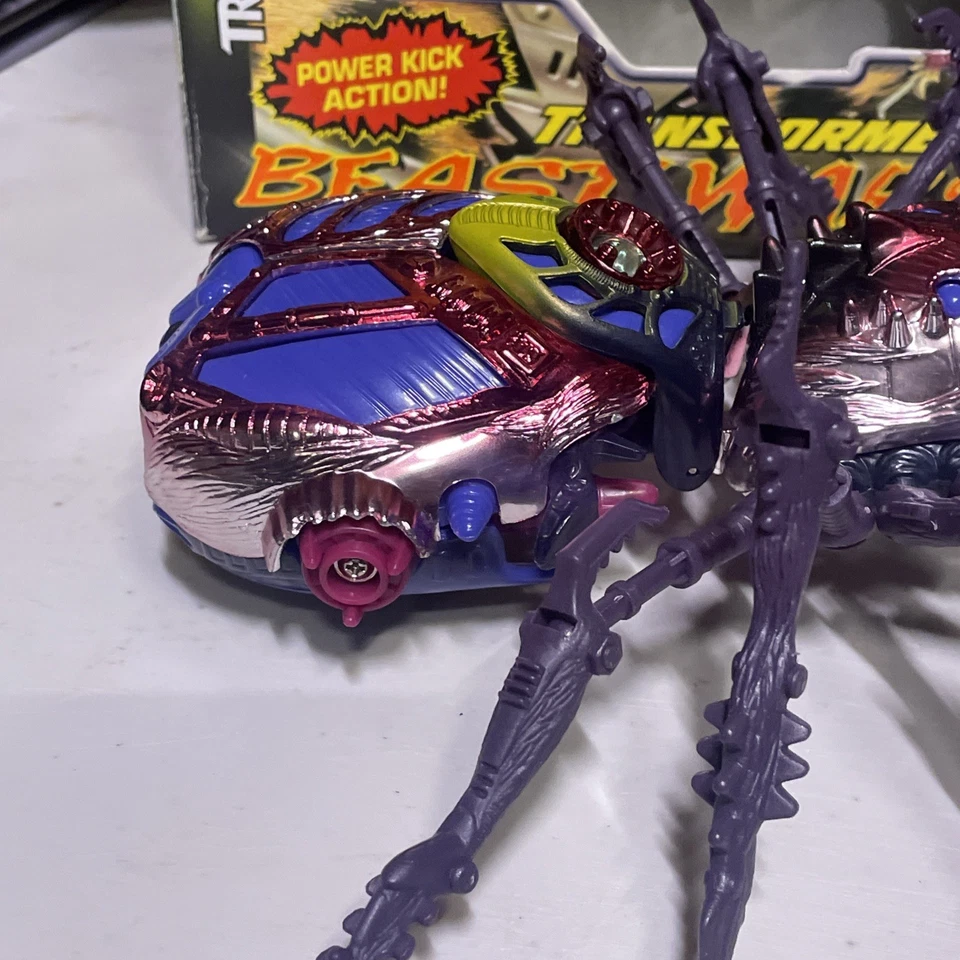 Blackarachnia Transmetals 2 100% Complete Mega Beast Wars Transformers W Box - Image 4 of 4