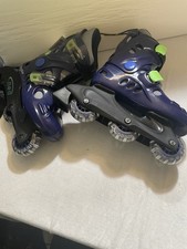 Neon Real In -line Skates Beginner Size 11-12 New.Royale.