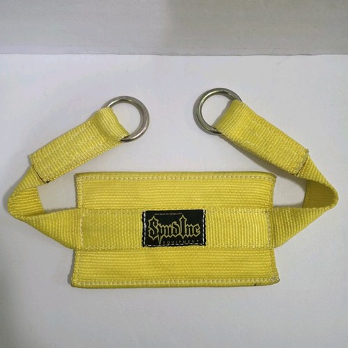 Spud Inc Yellow Belt Squat Dip Weightlifting Sled NO Clips OR Chains BELT ONLY