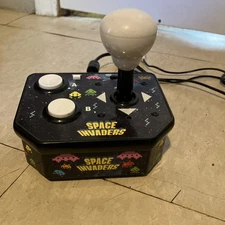 Classic Space Invaders Plug N' Play Video Arcade Game Tested & Working