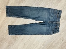 Wrangler Boys Jeans Size 16 Husky Mid Rise Denim Straight Tough