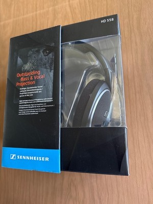 SENNHEISER HD558 Wired Over-Ear Headphone - Black | eBay