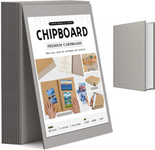 20Pcs Chipboard, 5 X 7" Board for Binding, 50PT Cover Cardboard Sheets for C