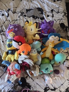 Pokémon Plush Soft Toy Bundle 17 Mixed Characters Small 15 35cm Washable