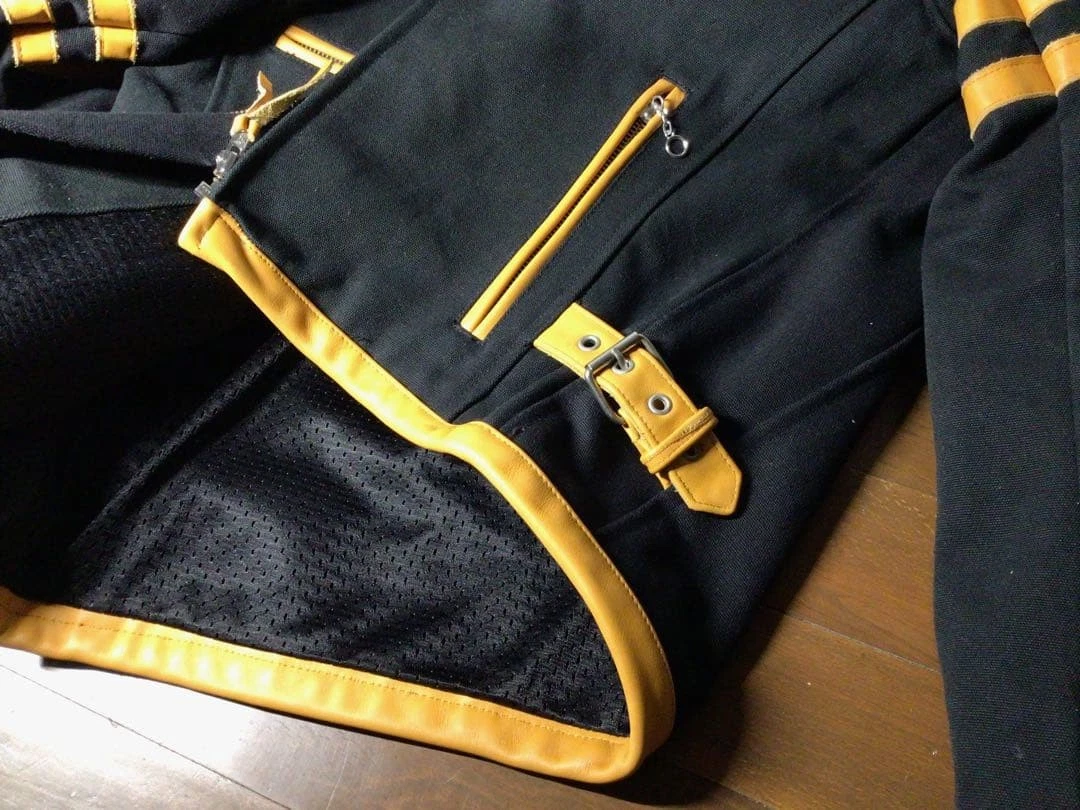 KADOYA BLACK HORSE Custom Order Riders Jacket S Size - product detail image 15