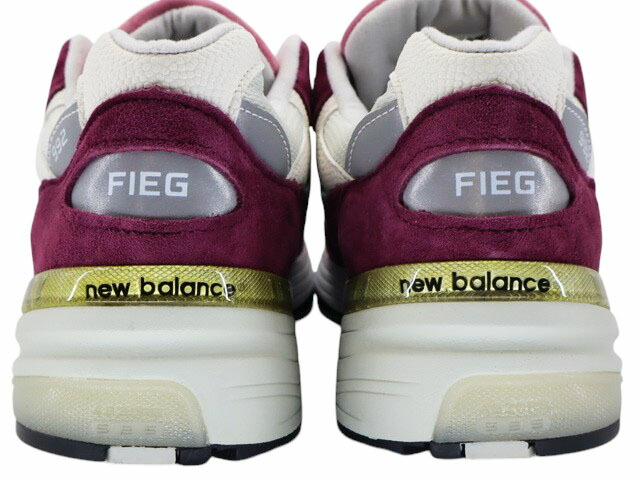 KITH × New Balance 992 Kithmas Burgundy White M992KB Men's Size | eBay