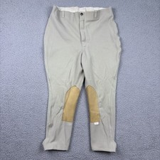 Tailored Sportsman Breeches Womens 28x21 Beige English Riding Pants Geoffrey