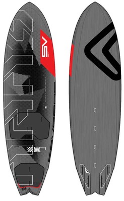 Severne Windsurf Board NANO 3 Wave Board 2025 - Größe 77