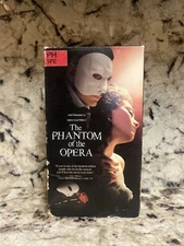 2004 Phantom Of The Opera VHS Late Release 2005 HTF Gerard Butler Blockbuster