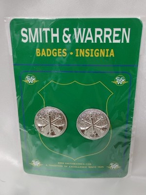 Smith And Warren Collar Insignia - 3 BUGLES CROSSED