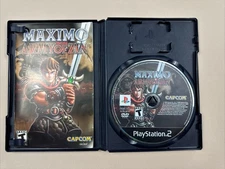 Maximo vs Army of Zin (Sony PlayStation 2 - PS2, 2004) Disc. No Paper Sleeve