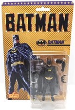 MEZCO Batman 1989 5 Points Figure Collection BATMAN 3.75 Retro Cardback
