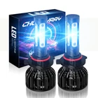 9005/HB3 ICE BLUE 8000K LED Headlight Kit 72W 8000LM Light Bulbs High/Low Beam