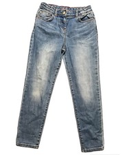 Boden Girls Adjustable Waist Light Denim Wash Skinny Jeans Size 10Y