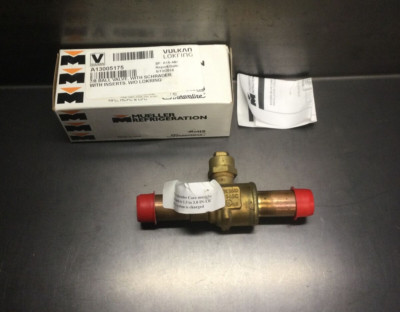 NEW, VULKAN, A13005175, 7/8 BALL VALVE WITH INSERTS. (22K-1)