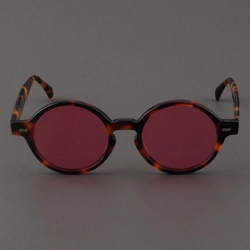MOSCOT LEMTOSH Sunglasses Men Tortoiseshell Frame Fashion Round Polarized Women - Picture 3 of 19